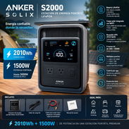 ANKER SOLIX S2000  ESTACIÓN DE ENERGÍA PORTÁTIL LiFePO4 - Img 57363211
