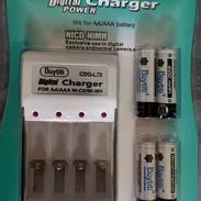 ⚡Cargador de baterías recargables doble AA Y TRIPLE AAA - Img 53510302