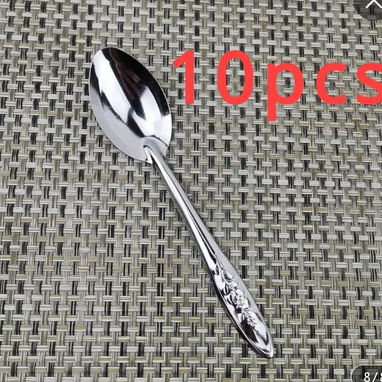 Juego de 10 cucharas livianas de postre - Img 118958153