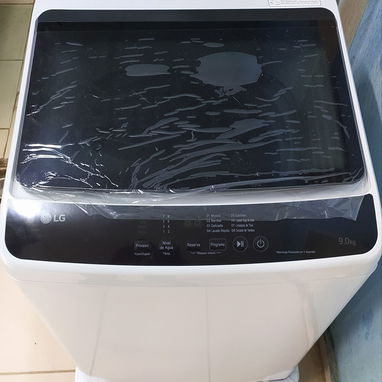 Lavadora LG automática 9 kg agua fría y caliente - Img 120929352