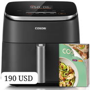 Freidora de aire COSORI (9 en 1) 6Qt 1725W (110V/60Hz) Tecnología Turbo Blaze, revestimiento cerámico premium, 90°-450°F - Img 56222024