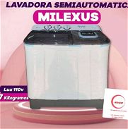 Lavadora semiautomática Milexus 7 kg 310 USD - Img 45824208