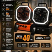Ventilador recargable de 20.000mAh marca isunaru modelo f6 nuevos en su caja - Img 55270916