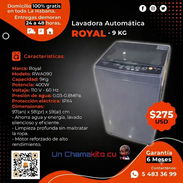 💲9KG💲LAVADORA ROYAL 9K. FACTURA A CLIENTE Y 6 MESES DE GARANTÍA. TLF 54833699 - Img 49292712
