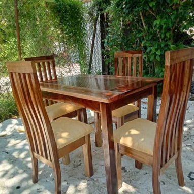 Comedores de Madera listos para Entregar. ENVÍO GRATIS!!! - 3/6