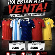 Camisas de Futbol de Argentina, Portugal, Brasil, Francia y España. Tambien tenemos personalizadas de tus jugadores fav - Img 55901577