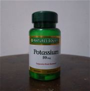 Suplemento de Gluconato de Potasio, Tableta (Pastilla), marca: Nature’s Bounty, de 99 mg - Img 45681597