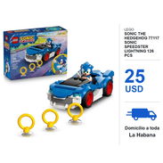 LEGO Sonic The Hedgehog 77117 Sonic Speedster Lightning 126 Pcs - Img 58449478