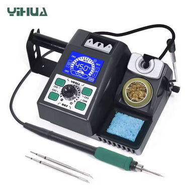 Estación de soldadura digital YIHUA con control de temperatura y soporte – Reparación electrónica profesional - Img 114826731