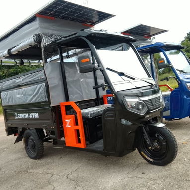 *〽️ Triciclos Híbridos marca ZENITH con  Cabina y Panel Solar 0km 〽️* - 2/10