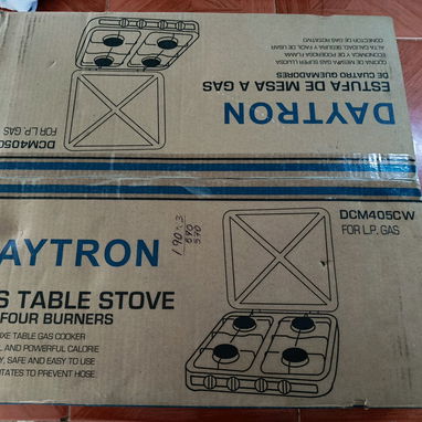 🔥Fogón Daytron 4 Quemadores + Balita de Gas | Oferta 2 en 1🔥 - Img 123392314