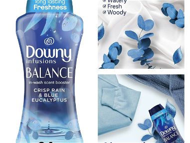 Downy y Gain 24 oz ( Detergente en perlas para lavadoras ) - Img 65340204