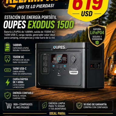 Generador Oupes Exodus 1500 - Img 123212155
