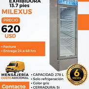 NEVERA EXHIBIDORA MILEXUS DE 13.7 PIES. 6 MESES DE GARANTÍA. - Img 54955820