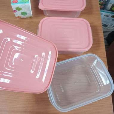 58296067  🥣 SET DE 3 RECIPIENTES HERMÉTICOS 💰 Precio: $6 USD - 3/4