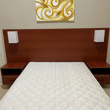 VENDO CAMA CON DISEÑO MODERNO MINIMALISTA - Img 124255203