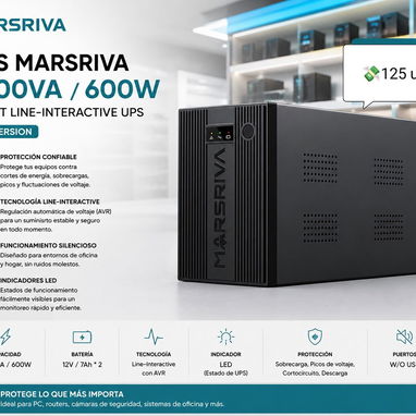 Backup Masriva de 900W y 600W - 2/2