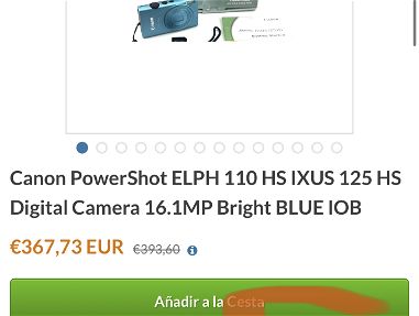 Canon PowerShot ELPH 110 HS 125 - Img 64242485