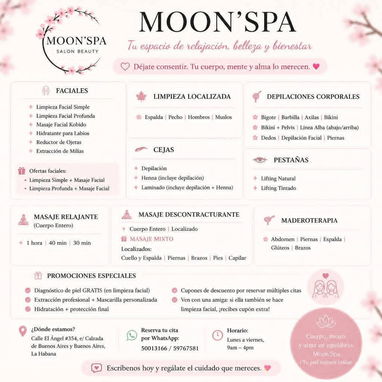 🌙✨ MOON'SPA ✨🌙 Masajes, limpiezas faciales, maderoterapia, depilaciones y más. - Img 122107673