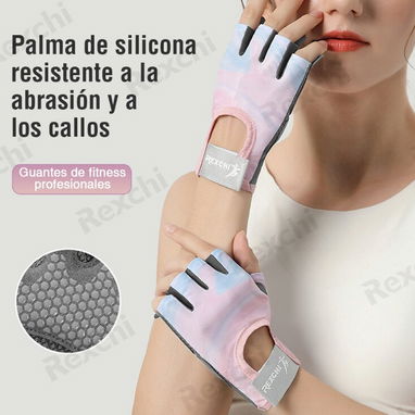 Guantillas Gym, Pesas, Crossfit, Gimnasio, Mujer, Hombre. 52759786. Talla disponibles: M, L. Nuevas! Guantes Fitness - Img 86837271