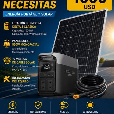Kits solares de estaciones, inversor y batería - 3/3