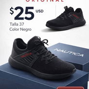 Zapatos Náutica Originales Talla 37 – Negros – Nuevos en Caja – $25 USD - Img 56063730