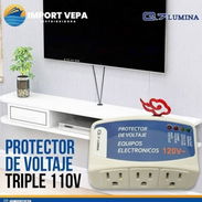 PROTECTOR DE VOLTAJE PARA EQUIPOS DE BAJO.CONSUMO.CMMO TV ,CAJITA Y VENTILADOR - Img 56477457