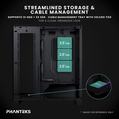 UFF!!_CHASIS DE PC PHANTEKS NV55|USB 3.0/USB 3.2(TYPE C)|4 FANES ARGB(120mm)|CRISTAL TEMPLADO(FRONTAL/LATERAL)|EN CAJA!! - Img 126553785
