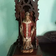 FIGURA DE SAN LÁZARO TRAÍDA DE ESPAÑA DE MÁS DE 50AÑOS DE ANTIGÜEDAD - Img 50243433