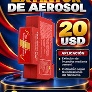 Extintor de aerosol para sistemas eléctricos - Img 57912016