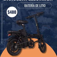 Bicicleta Eléctrica con Batería de Litio [480] - Img 57810516