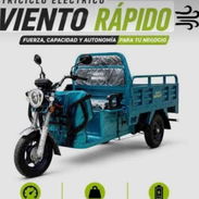 TRICICLO ELÉCTRICO Viento Rápido💨 BATERIAS DE GEL *72V – 32Ah * 🔋 HACEN 90 KM MOTOR DE 1200 W - Img 56958055
