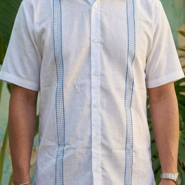 👔 ¡Camisas de lino en oferta! 🔥 Luce elegante y fresco con nuestras camisas de lino con bordados de excelente calidad - 2/3