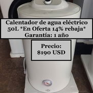 Calentador de agua eléctrico 50L con 1 año de Garantía. Aceptamos CUP en efectivo y transferencia, USD, EUR y Zelle - Img 52137988