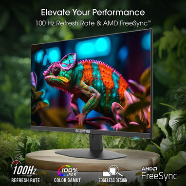(X) Monitor Gaming Sceptre 27” FHD 100Hz 1ms - Img 126458428