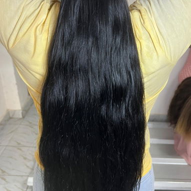 Moños de pelo natural - 9/10
