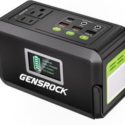 Estación de energía portátil GENSROCK de 120 W (pico de 220 W), generador solar de campamento de 88 Wh, banco de energí - Img 56702605