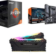 🎁 Kit Ryzen 5 5500 + B550M Gaming X WIFI6 + 16GB RGB ✅ New! + Transporte y Garantía - Img 57669661