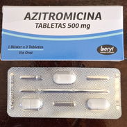 ©️- Azitromicina 500 mg, 1 Tira de 3 Tabletas (Via Oral) -©️ - Img 50436328