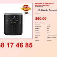 FREIDORA DE AIRE DIGITAL MILEXUS 4.2 LITROS - Img 54823208