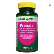 Prenatales para embarazadas -100 tabletas , americanas - Img 52625254
