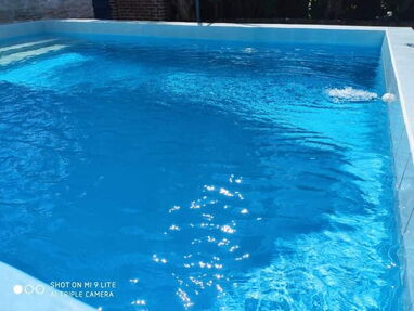 Se renta casa a 1km de la playa de Guanabo con piscina por el gato verde. +53 5 8274462 - Img 62410843