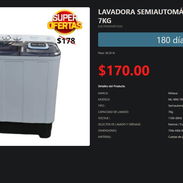 LAVADORA SEMIAUTOMÁTICA MILEXUS 7KG VPT-0444 - Img 54259490