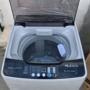 LAVADORA AUTOMÁTICA MILEXUS 8kg con entradas para agua CALIENTE y FRÍA. Factura  y Envío Gratis en casi toda la Habana - Img 54222500