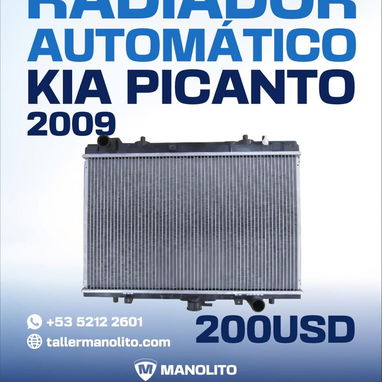 REFRIGERACIÓN Y AIRE ACONDICIONADO PARA KIA PICANTO 2009 - 3/4