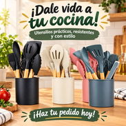 Set de cocina de 10 piezas bueno bonito y barato - Img 57988432