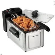 Hamilton Beach Freidora de 8 Tazas, Capacidad de Alimentos de Tamaño Familiar Que Cocina hasta 6 Tazas de Alimentos - Img 57566880