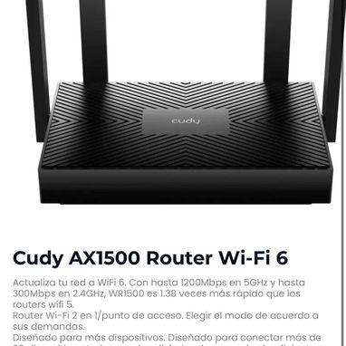 Router wan 0km garantia algunos son wifi 6 al whatsa soy tienda fÃsica 54741004 - Img 119230736
