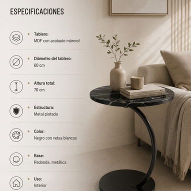 Mesita auxiliar - Img 124049244