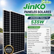 Panel solar bifacial Jinko 535W (13.11A / 40.81V) - Img 57277410